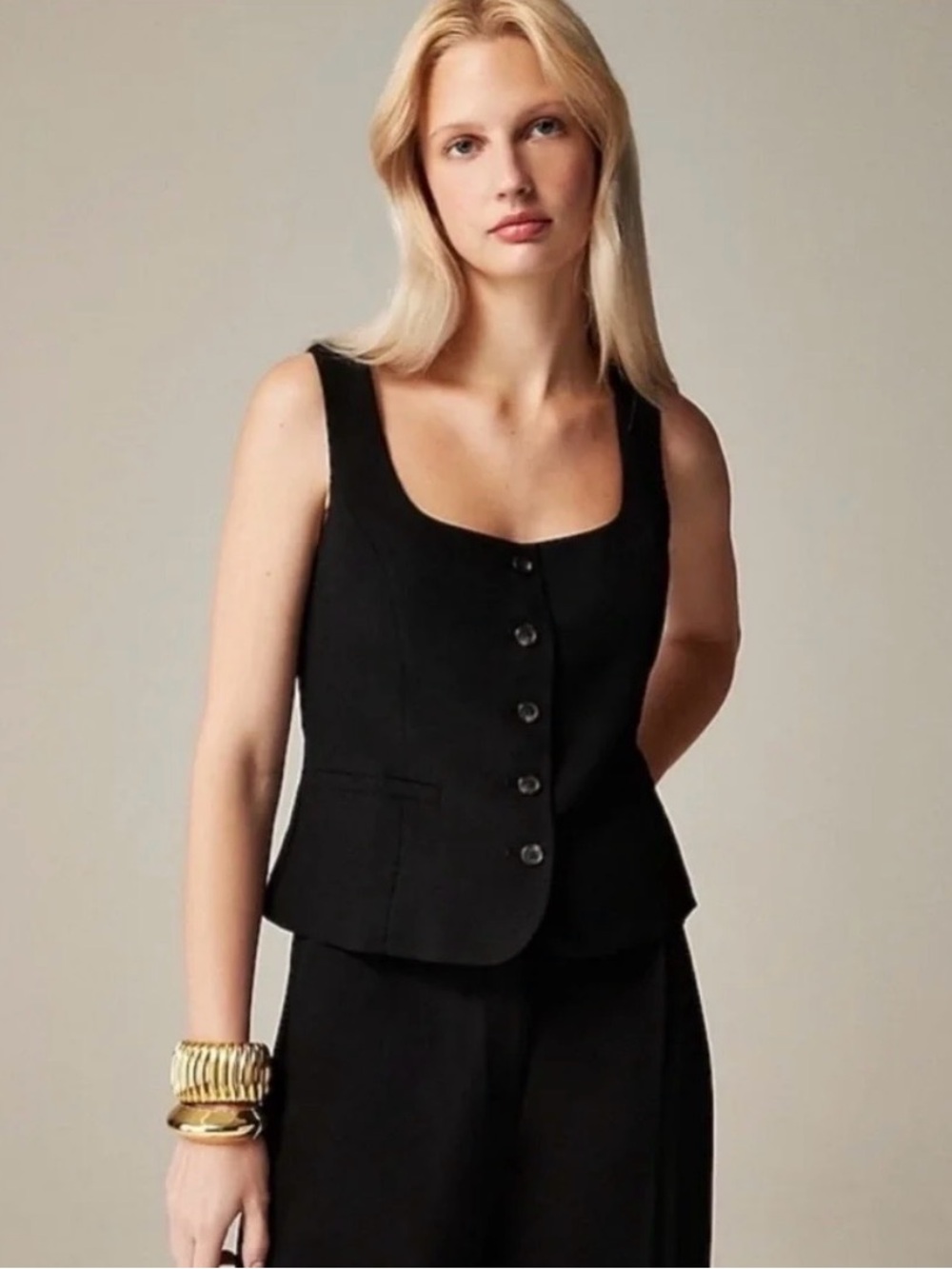 J.Crew Scoopneck Vest